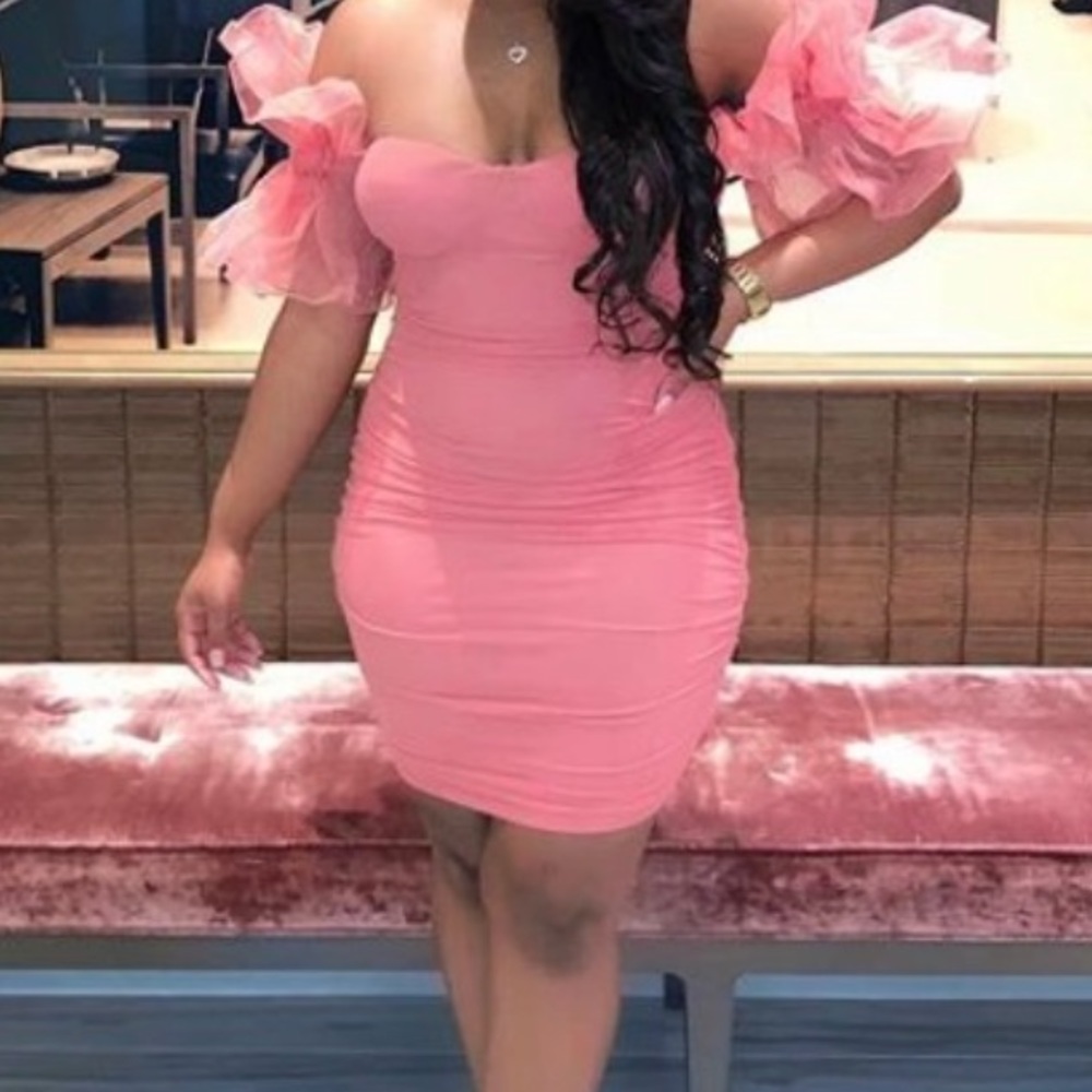 Light pink dress